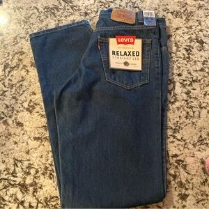 Vtg Levis Relaxed 901 Straight Leg Blue Jeans Mens Size 34 x 34 Act Y2K NWT